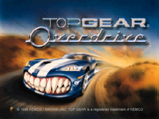 Top Gear Overdrive screenshot 3 for Nintendo 64